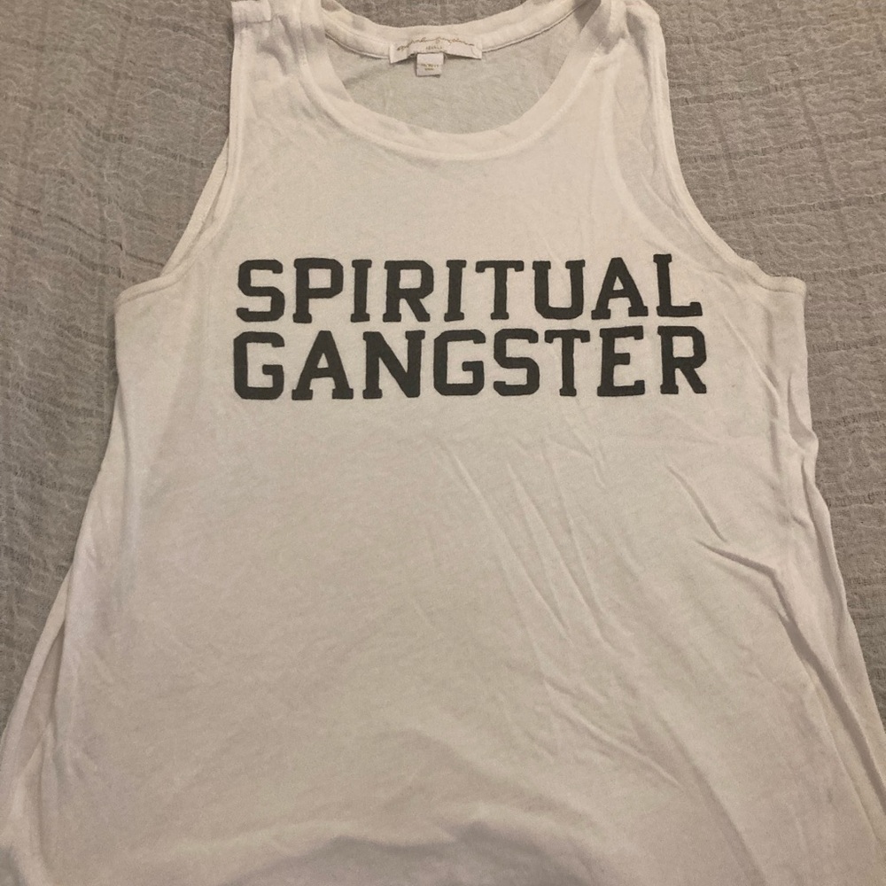 Spiritual gangster tank top